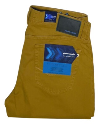 Pierre Cardin Lyon tapered W 40 L 30  Tobacco Senf  Futureflex 34540.4015.2205