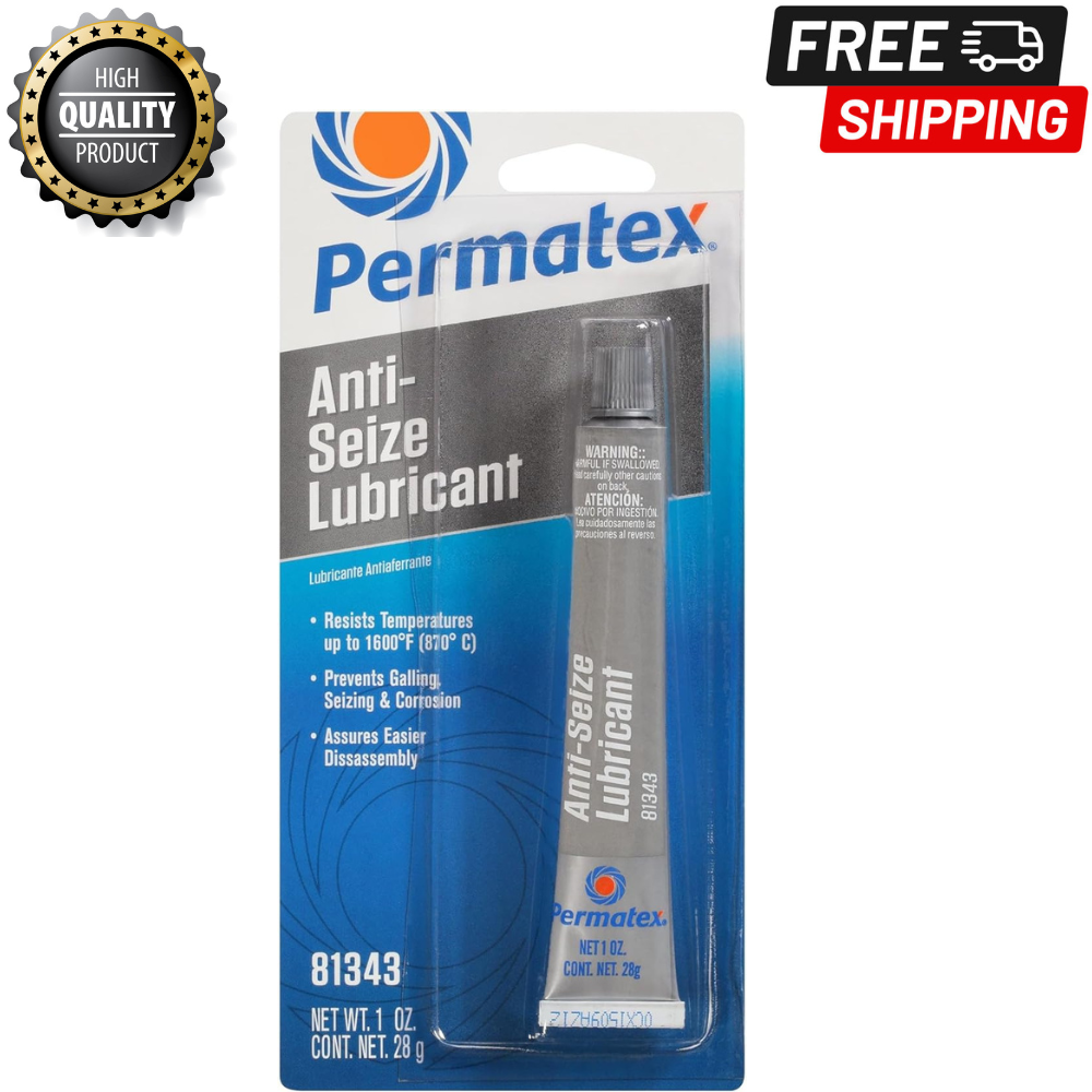 *1oz* PERMATEX 81343 ANTISEIZE LUBRICANT Lube Grease Oil SPARK PLUG