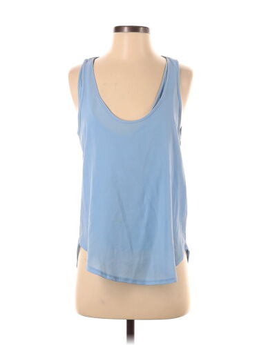 Zara W&B Collection Women Blue Sleeveless Blouse S - image 1