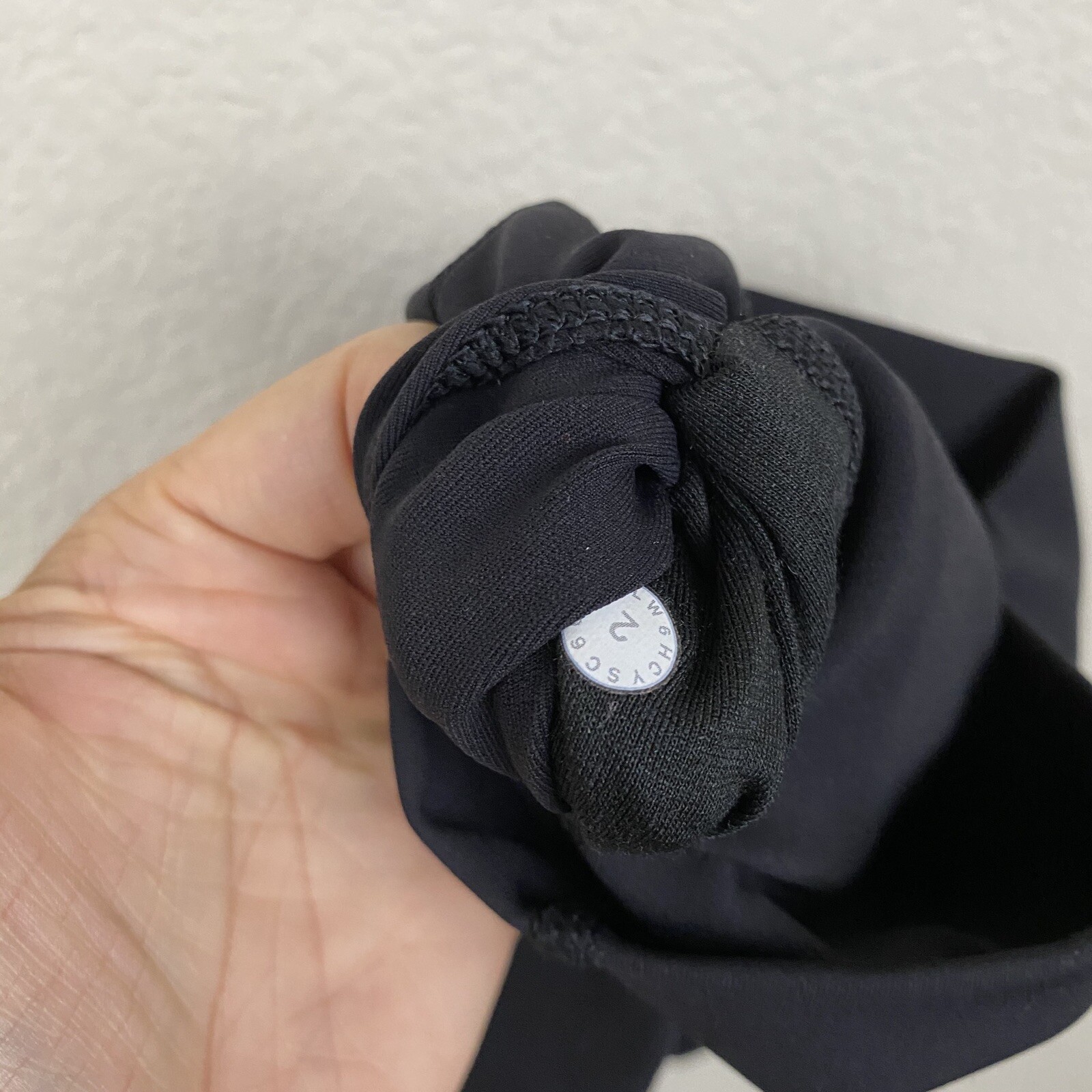 LULULEMON Size 2 Solid Black Luxtreme WUNDER UNDE… - image 12