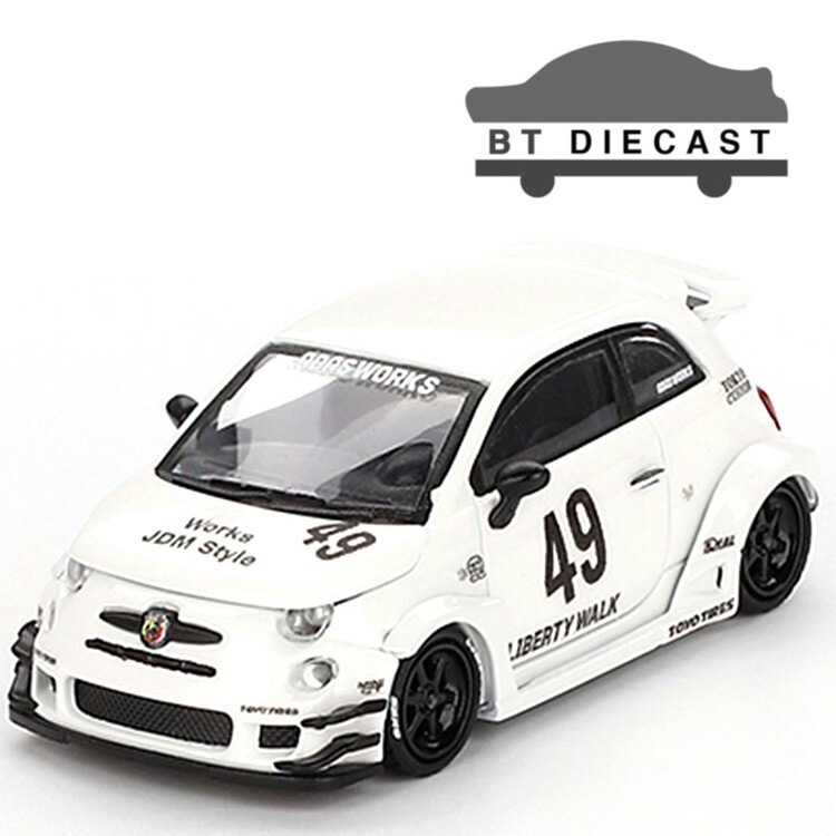 scale mini LBWK ベンツ　AMG GTS ホワイト 1/64 新品 BSC 1/64 メルセデス ベンツ Benz AMG GTS Carbonerre Wide