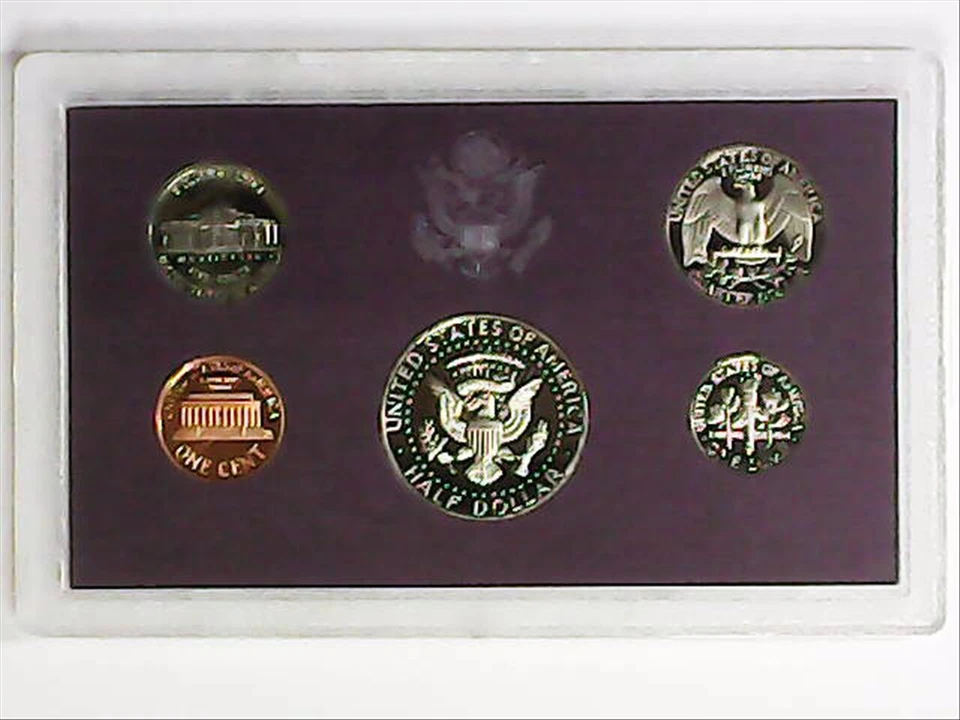 1987-S US Proof Mint Set 5 Coins CLAD 22srr0820 - Image 4 of 4