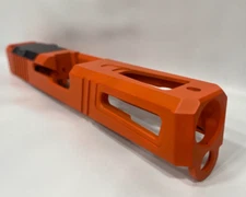 Viper For Glock 19 custom Slide gen 1-3 NEW cerakote upper stripped HunterOrange