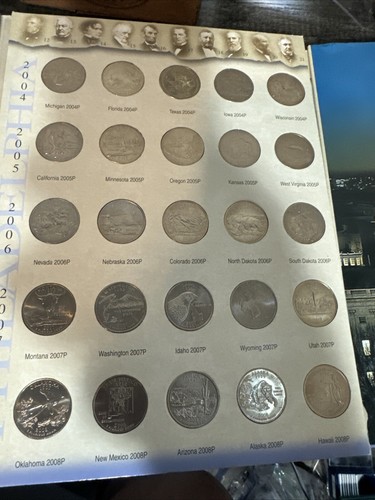 Commemorative Quarters Deluxe Set 1999-2008 87 Coins - Picture 3 of 5