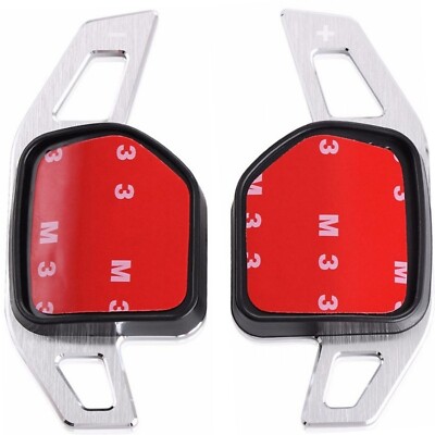 Schaltwippen Shift Paddles passt zu Audi R8 (Typ42), A8 S8 (D3) Aluminium Silber