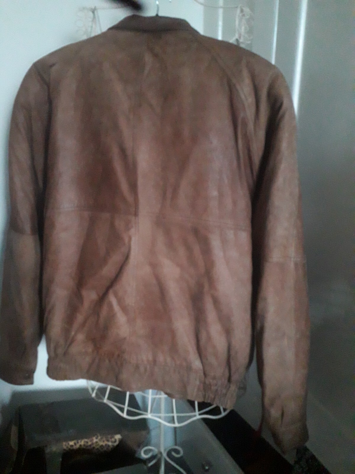 vintage mens leather jacket eBay