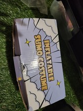 Funny Inflatable Sumo Wrestler Wrestling Suits Halloween Party Costume Kids Size