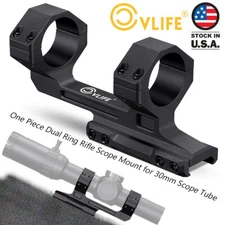 30mm One Piece Cantilever Scope Mount 1.57" Center Height Fits Picatinny Rail US
