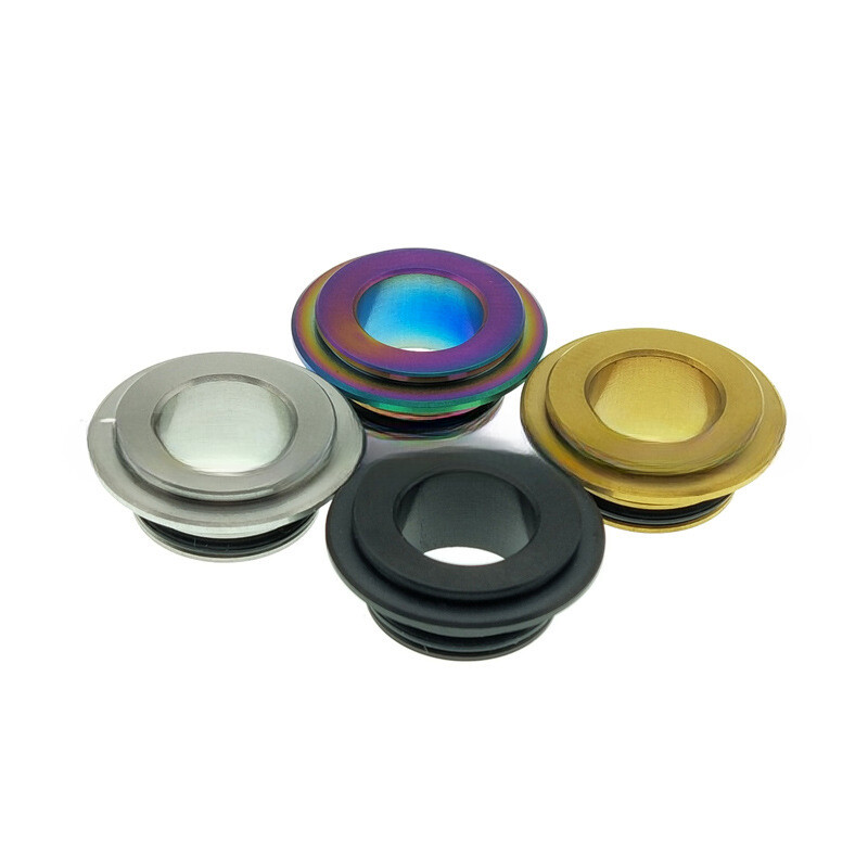 Adaptador de punta de goteo 810 a 510 acero inoxidable 4 colores accesorios 4 piezas