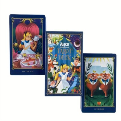 ALICE IN WONDERLAND TAROT Deck PLAYING CARD SUZE DECK BNIB sealed | eBay