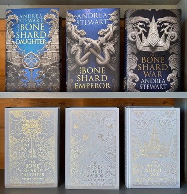 Fairyloot - The Drowning Empire Trilogy - Andrea Stewart - SIGNIERT