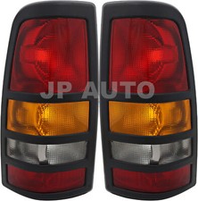 For 2001-2003 Chevrolet Silverado 3500 Sierra 3500 Tail Light Set Pair