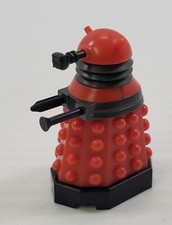 *C3) Doctor Who Character Building Micro Figures Series 1 Red Dalek Drone BBC