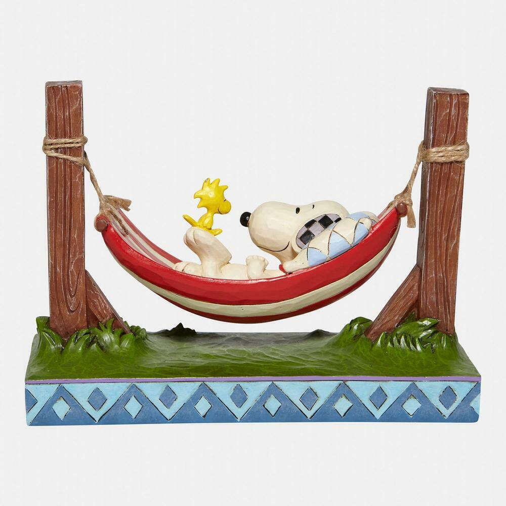 Jim Shore Just Hanging Around - Snoopy & Woodstock in Jim Shore Just Hanging Around - Snoopy & Woodstock in