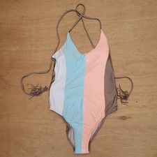 Pilyq Sandstone Farrah one piece Swimsuit nwt