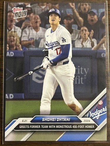 2024 Topps Now #328 Shohei Ohtani Los Angeles Dodgers
