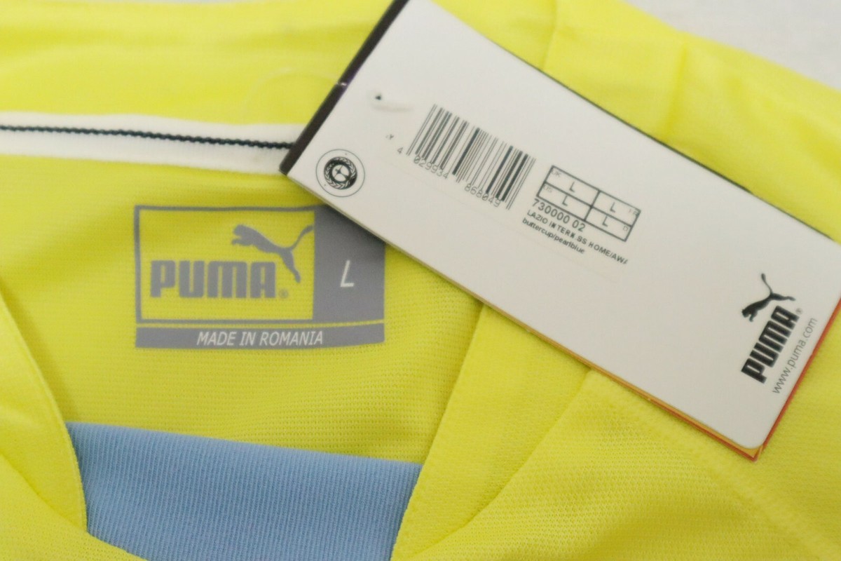 S.S. Lazio イエローシャツ Puma製 未使用 Puma SS Lazio イエローシャツ