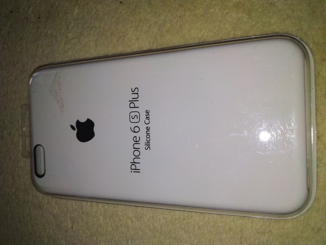 100 Genuine Apple Iphone 6s Plus White Silicone Case For Sale Online Ebay