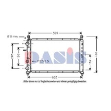 Radiateur Lancia DEDRA