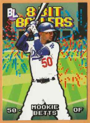 2023 Topps Big league 8 Bit Ballers Mookie Betts Los Angels Dodgers #8B-1