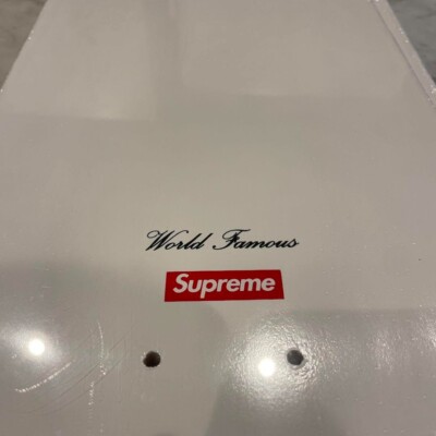 Supreme 20th Box Logo Sk8 Board White red logo – Ultra Rare