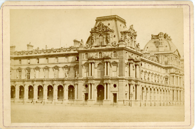 Tirage Albuminé Vintage Lyon France - Vue Générale Circa 1875 - Format 13x18 Cm