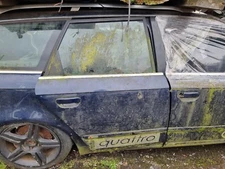 AUDI A4 B7 ESTATE 2004 - 2008 DRIVER SIDE REAR RIGHT BARE DOOR BLUE