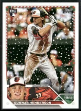 2023 Topps Holiday #H4 Gunnar Henderson Baltimore Orioles RC