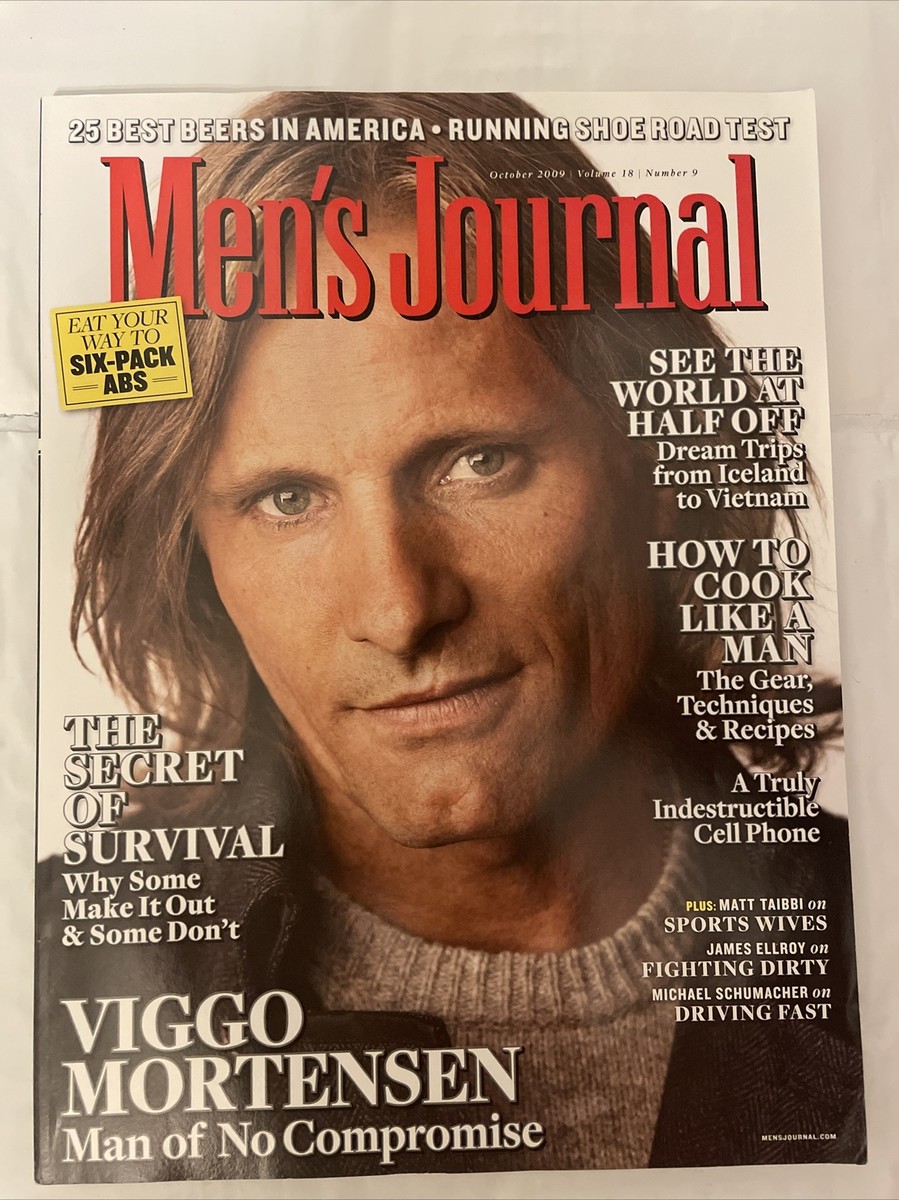 Men&rsquo;s Journal Viggo Mortensen October 2009. Very Good Condition 