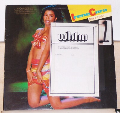 Irene Cara   What A Feelin - 1983 Promo LP Record Album - Vinyl Excellent