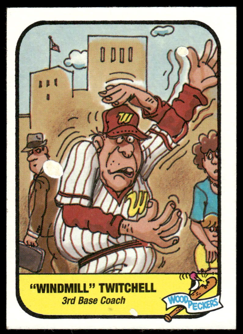 1991 Confex Fun Stuff Hit Spit Swear Scratch & Steal #36 Windmill 29532