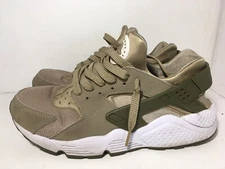 Nike Air Huarache Cargo Khaki Green Running Shoes Mens Size 10