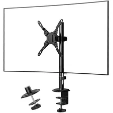 Single Monitor Desk Mount for 17-42 Inch Monitor and TV up to 26.4 lbs Ultraw...