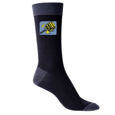 Pickleball schwarze Herrensocken Fun Geburtstagsgeschenk Vatertagsgeschenk