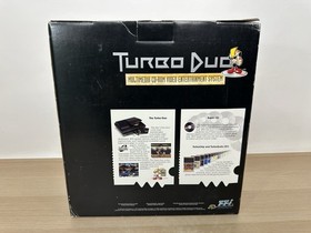 NEC USA TurboGrafx Turbo DUO Console COMPLETE In Box - WORKS!  - VERY CLEAN!