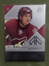 2007-08 Sp Game Used Authentic Rookies Daniel Carcillo #115 #'d 939/999