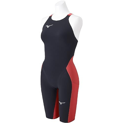 Mizuno GX-SONIC 6 CR Half Suit FINA Approved N2MGA702 96: Black x