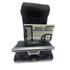 Vintage Eikow 2.5x25mm Folding Opera Glasses Made in Japan with Bushnell Case