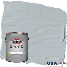 Gray Frost Semi Gloss Interior Paint W/ Primer Low Odor Washable 1 Gallon New