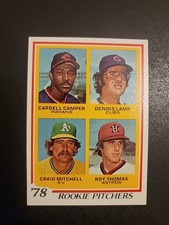 1978 Topps -Rookie Pitchers Dennis Lamp, Roy Thomas, Craig Mitchell #711 (RC)EX*