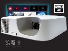 DLP Projector for Media Events or Augmented Reality 4K Lamp-Free | Plug & Play🎥