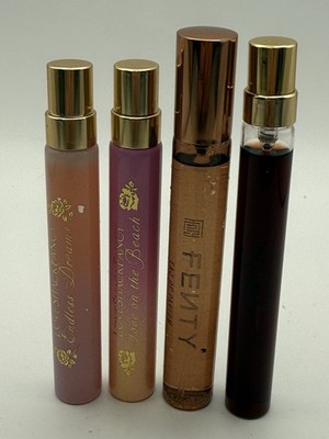 Bundle of 4 travel size perfume sprays Authentic Items Exactly As Pictured.