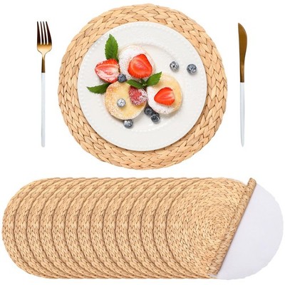 100 Pack Disposable Paper Placemats Bulk 13 Inch Paper Placemats Disposable C...