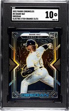 2022 Panini Chronicles #4 Shane Baz RC Obsidian SGC 10 Electric Etch Orange /31