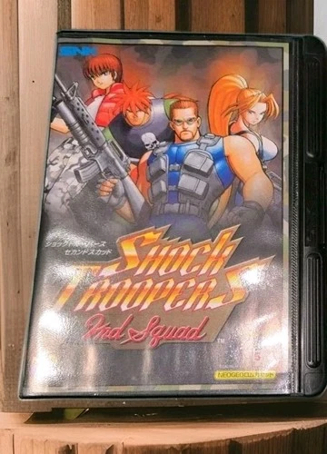 MINT Shock Troopers 2nd Squad Neo Geo Neogeo AES JAP