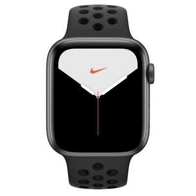 Apple Watch Nike S5 (44mm, GPS) Gray Case with Black Nike Band