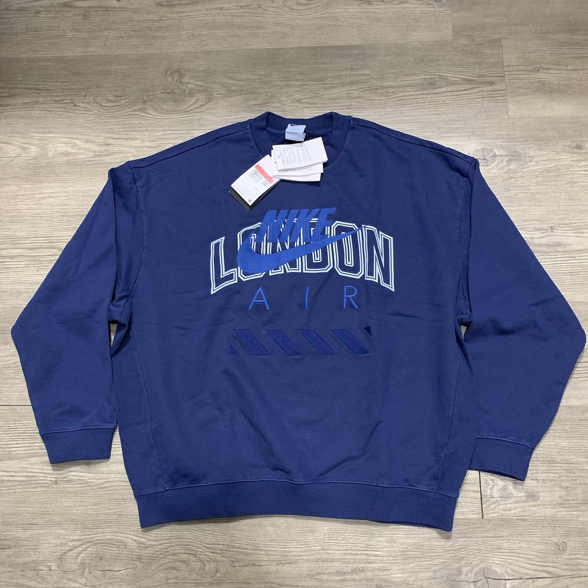 nike air sweatshirt navy