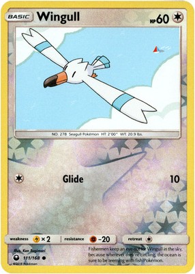 Wingull - 111/168 - Celestial Storm - Reverse Holo