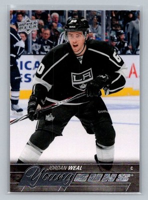 Jordan Weal 2015-16 Upper Deck #202 Young Guns