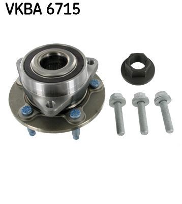 SKF Vkba 6715 Radlagersatz FüR Chevrolet Opel Vauxhall-image